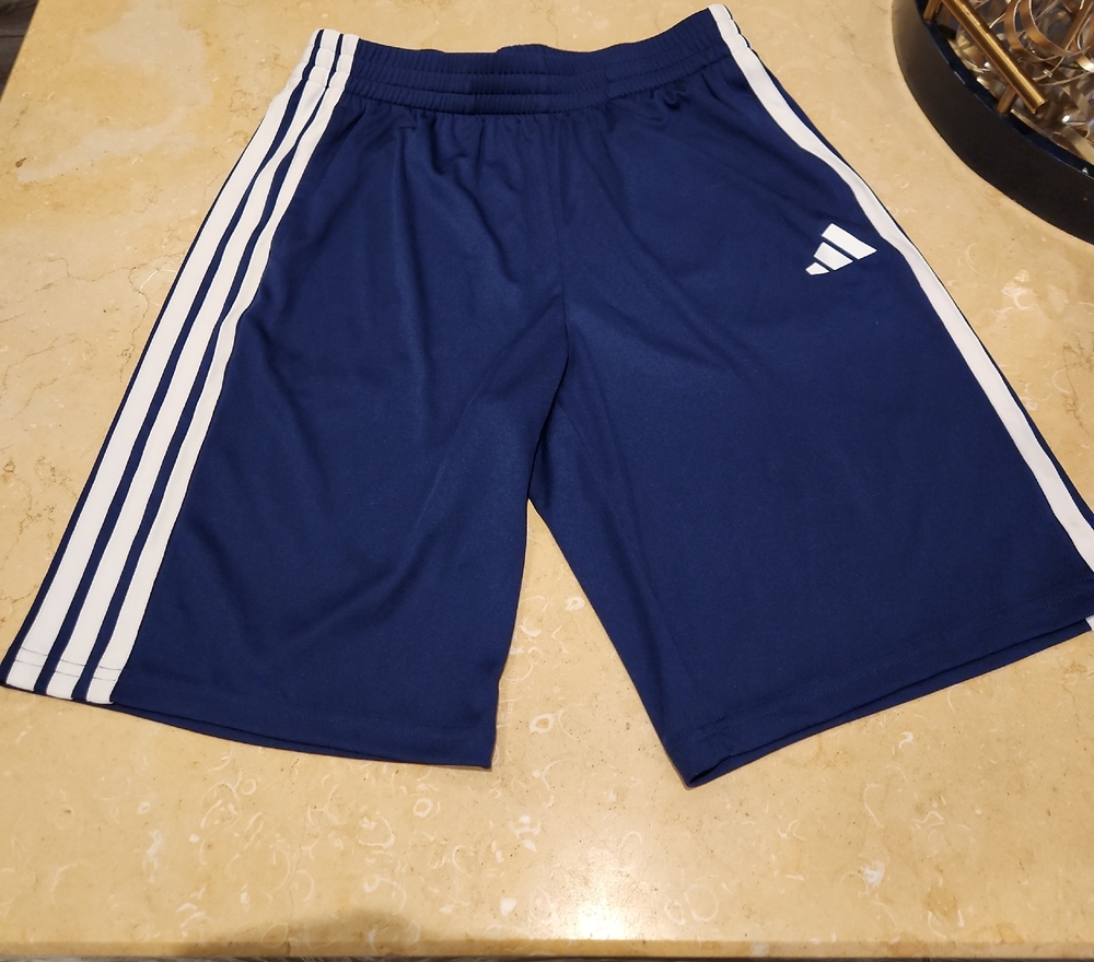 Adidas'sYouth Navy Blue Sports Shorts